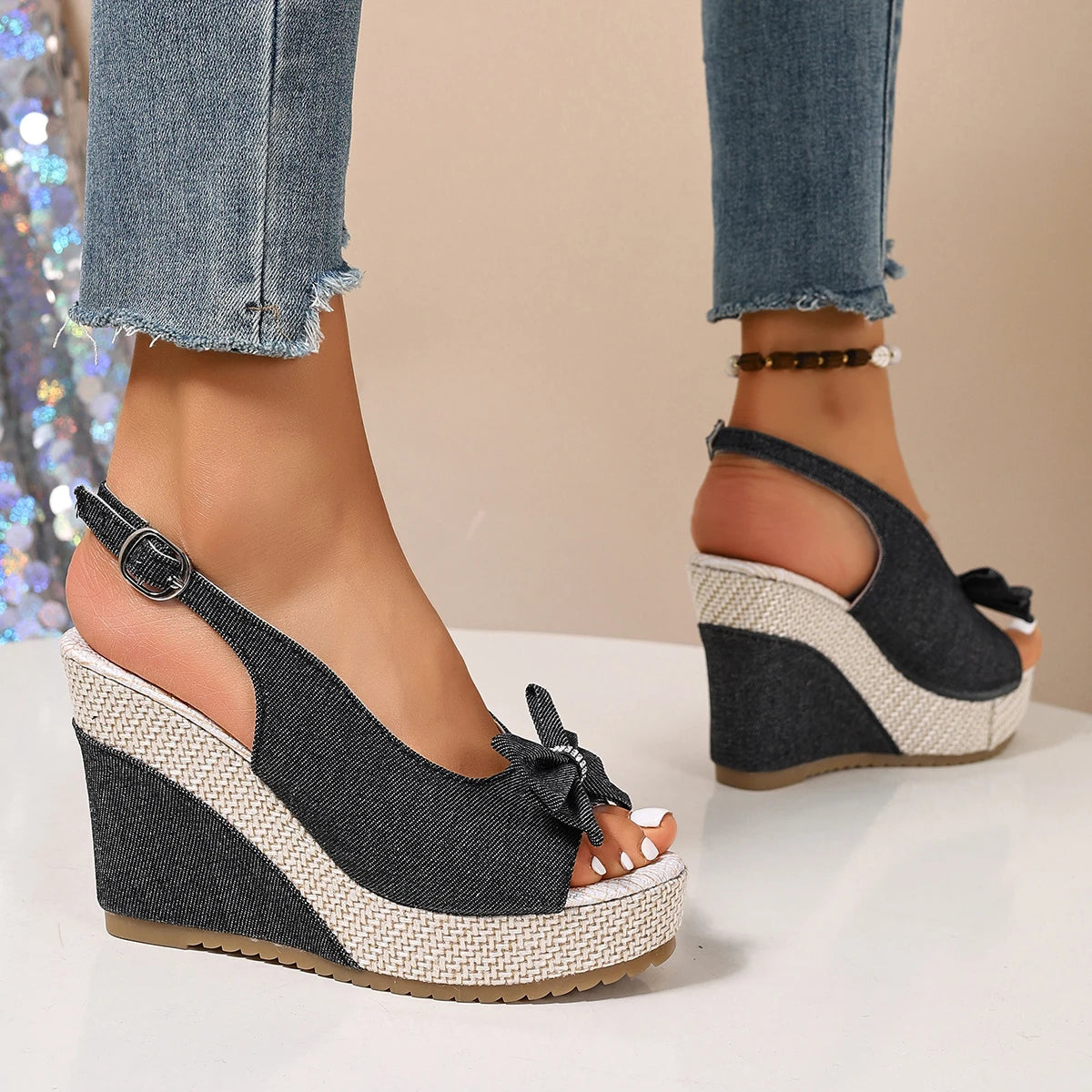 Vintage Elegance Sandals