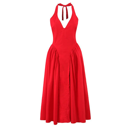 Vestido Bella Carmesí