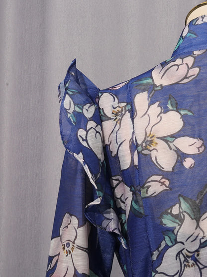 Vestido Magnolia Azul