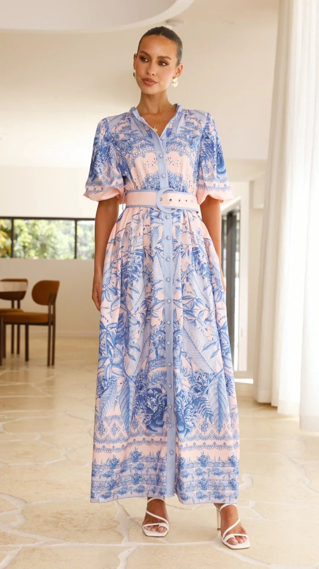 Vestido Jardín Real
