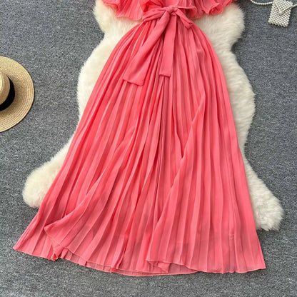 Pleated Beauty Dress