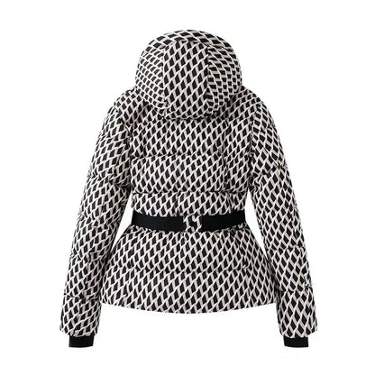 Chaqueta Geométrica Warm