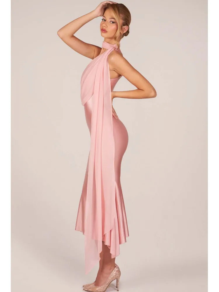 Halter Elegance Dress