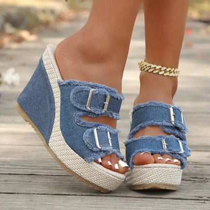 Sandalias Doble Hebilla