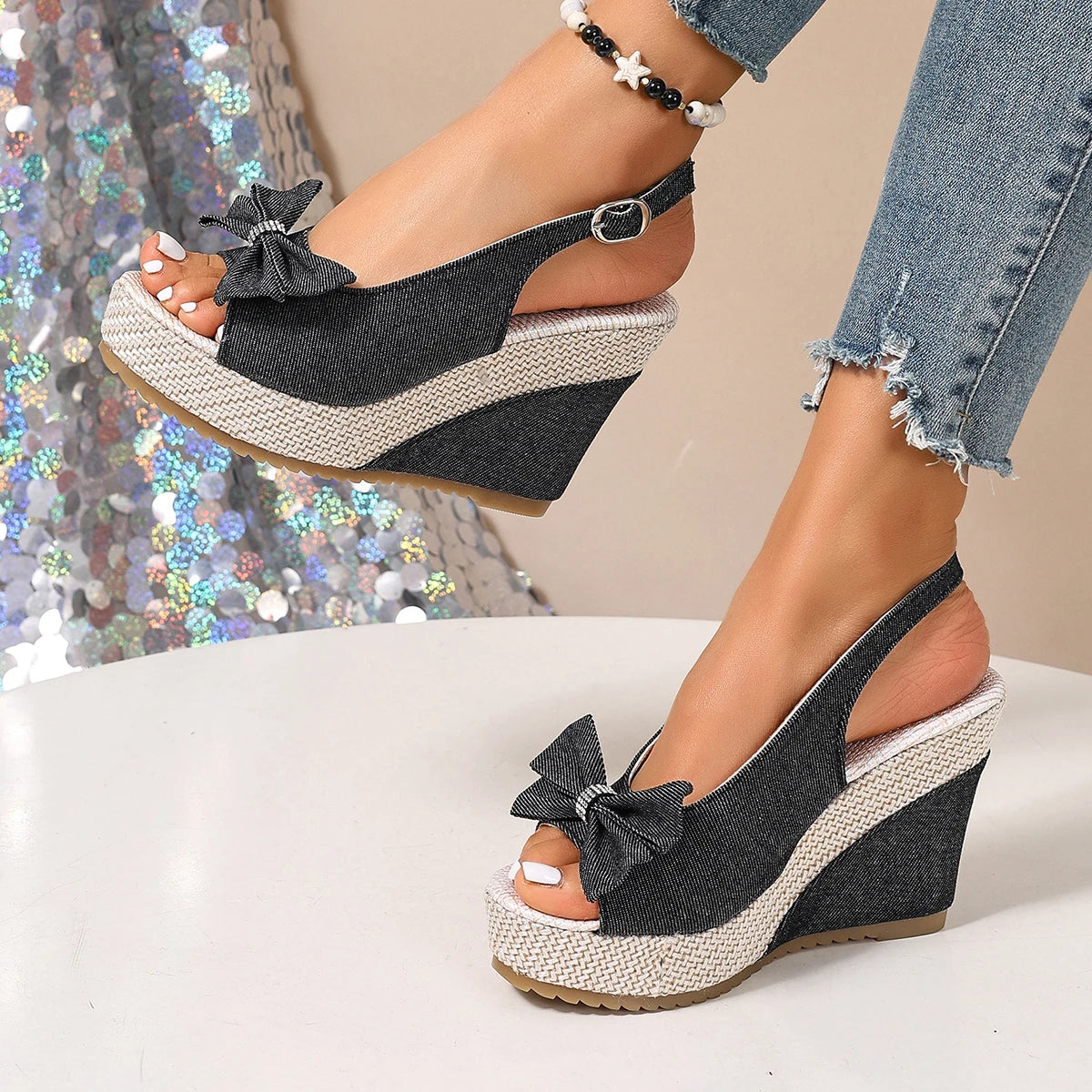 Vintage Elegance Sandals