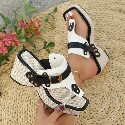 Sandalias Cuña Elegancia