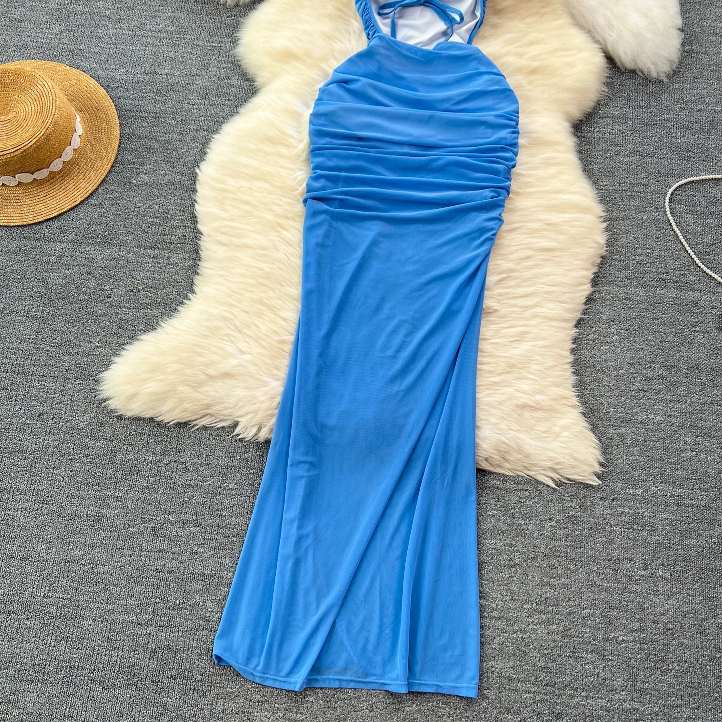 Vestido Encanto Azul
