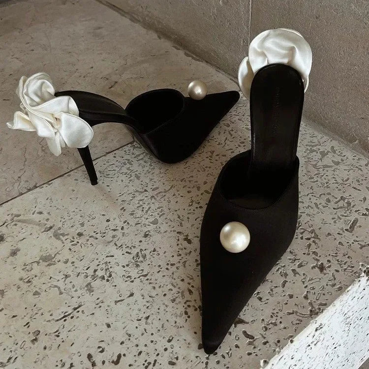 Tacones Rosa de Perla