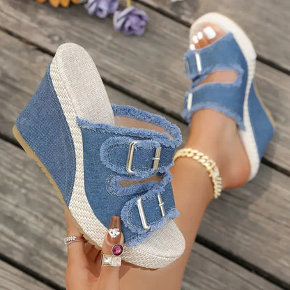 Sandalias Doble Hebilla