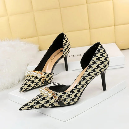Tacones Perla Chic