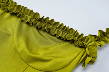 Vestido Volantes Sensual