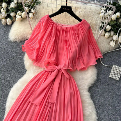Pleated Beauty Dress