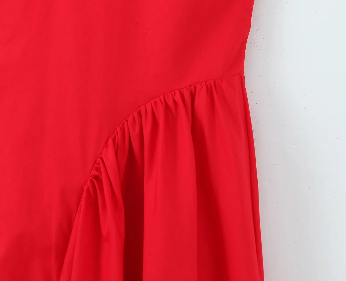 Vestido Bella Carmesí