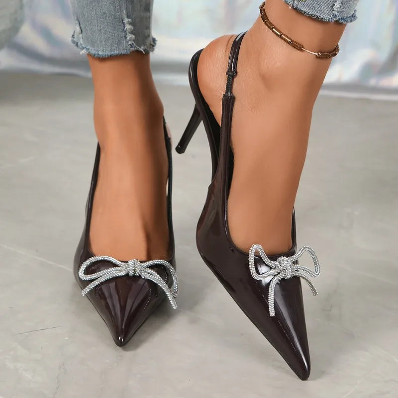 Elegant Bow Heels