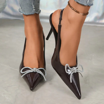 Elegant Bow Heels