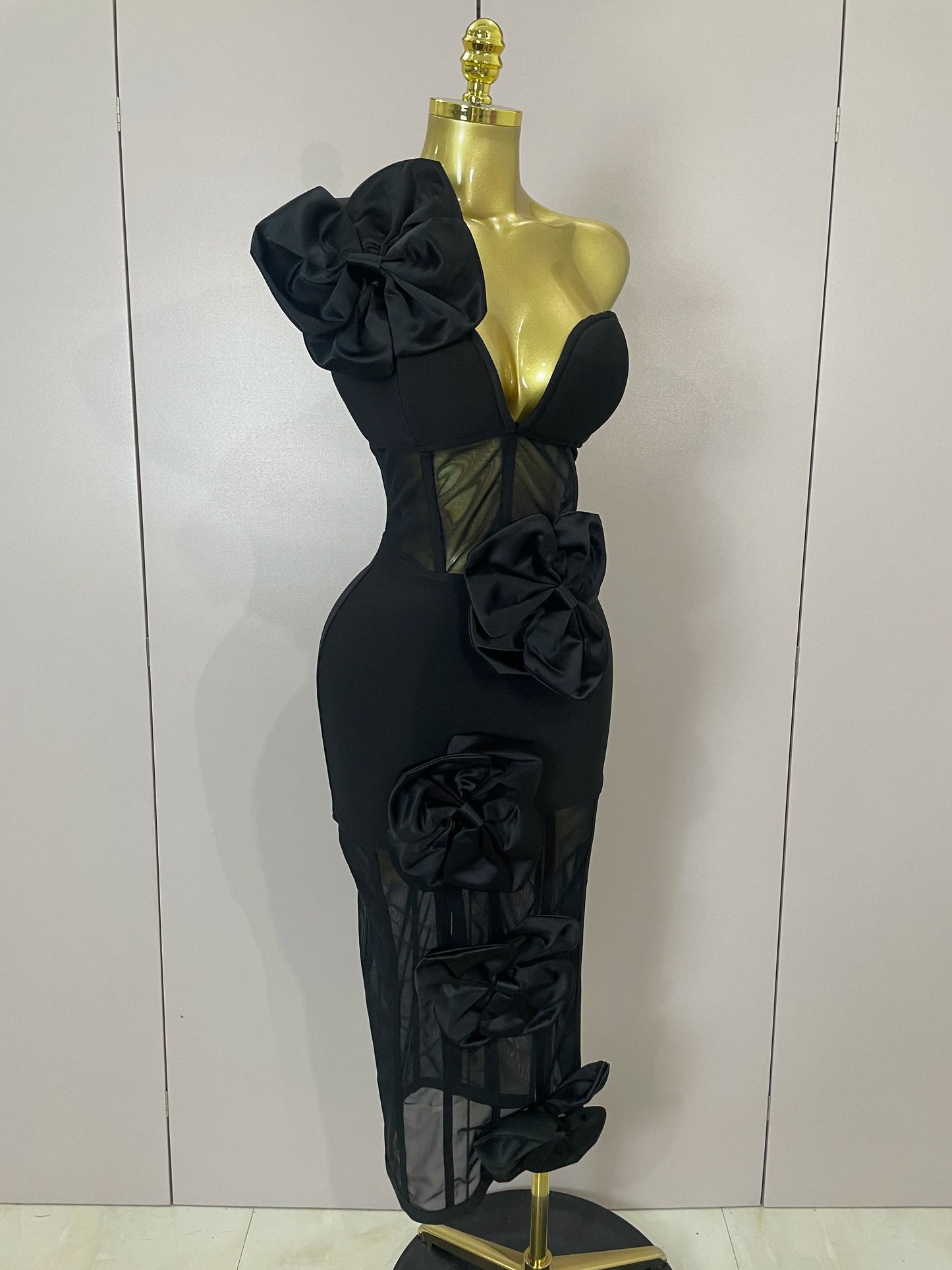 Vestido Rosa Nocturna