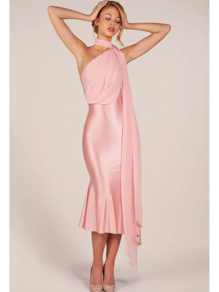 Halter Elegance Dress
