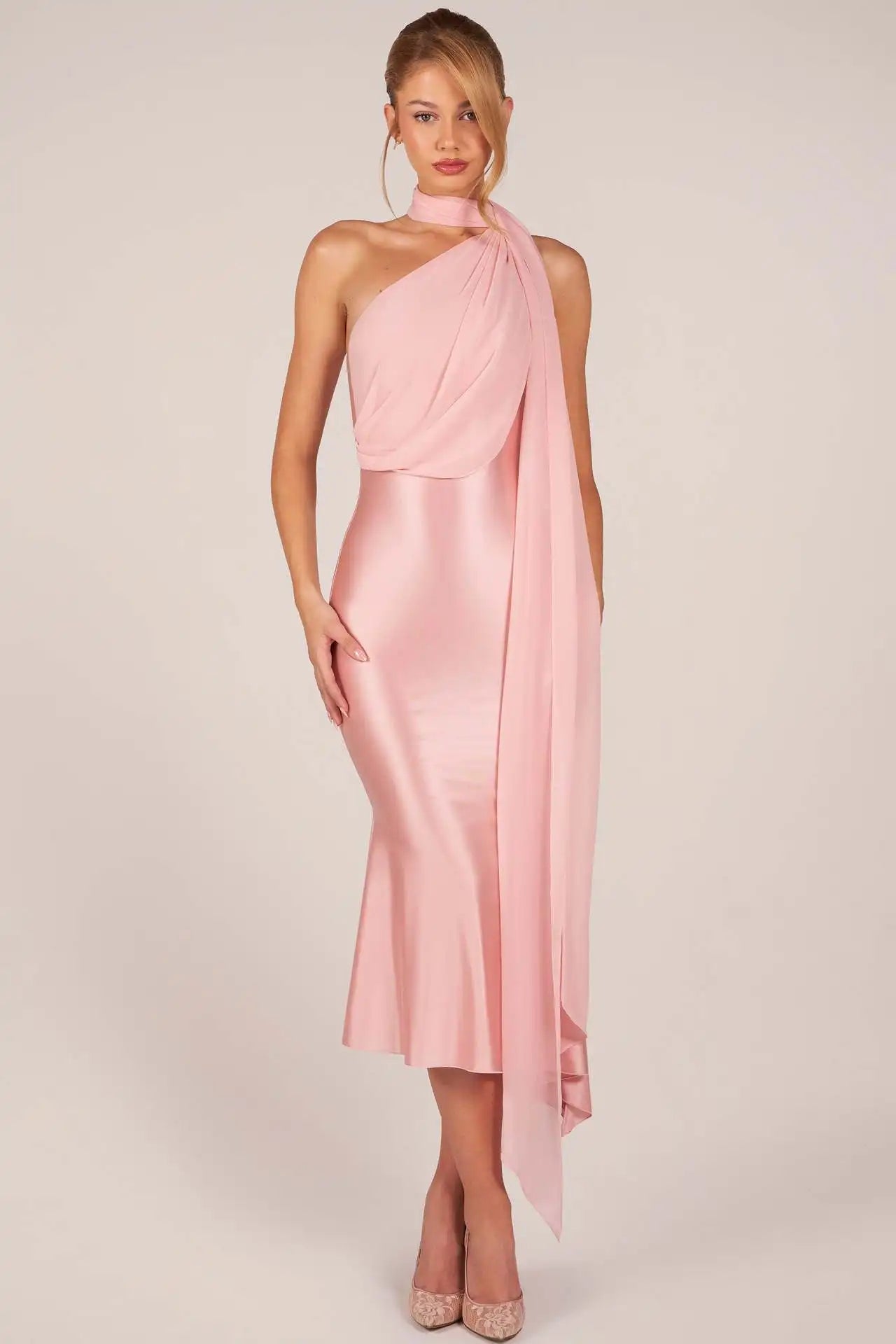 Halter Elegance Dress