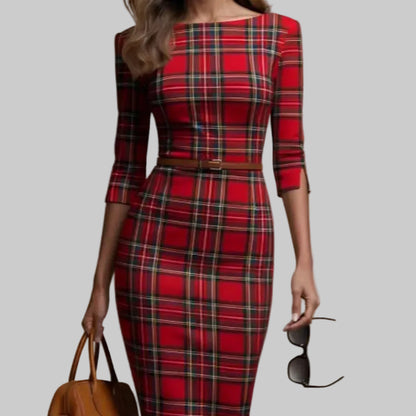 Vestido Rubí Atemporal