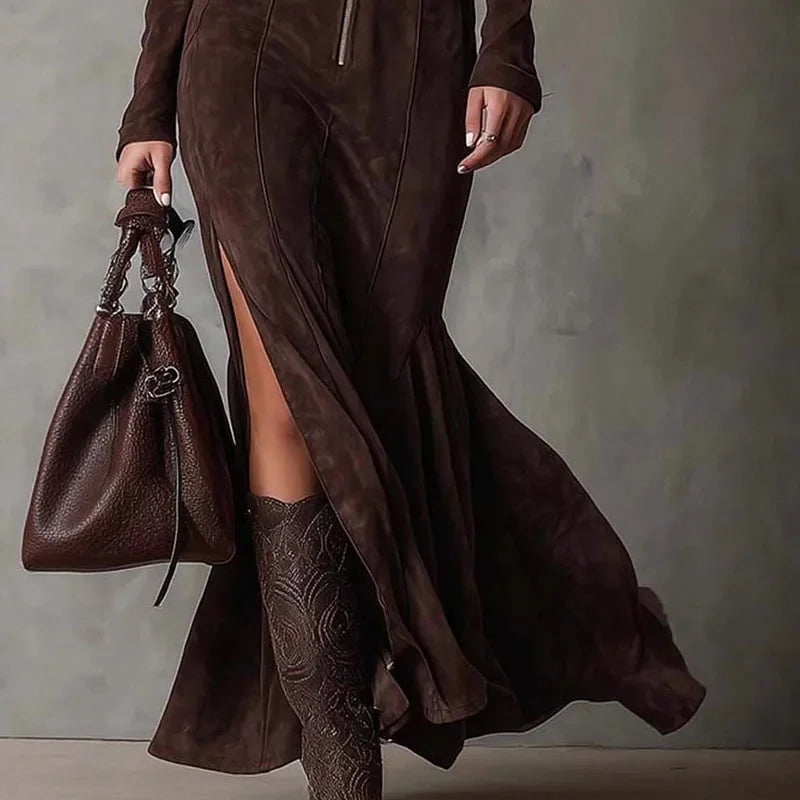 Vestido Pasión Terracota