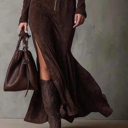 Vestido Pasión Terracota
