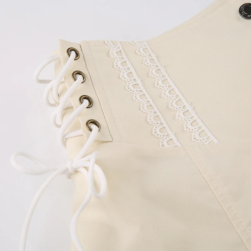 Shorts de Volantes en Capas