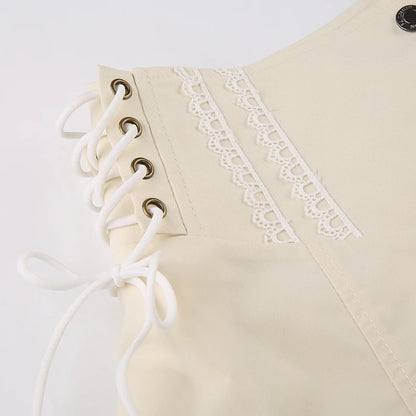 Shorts de Volantes en Capas