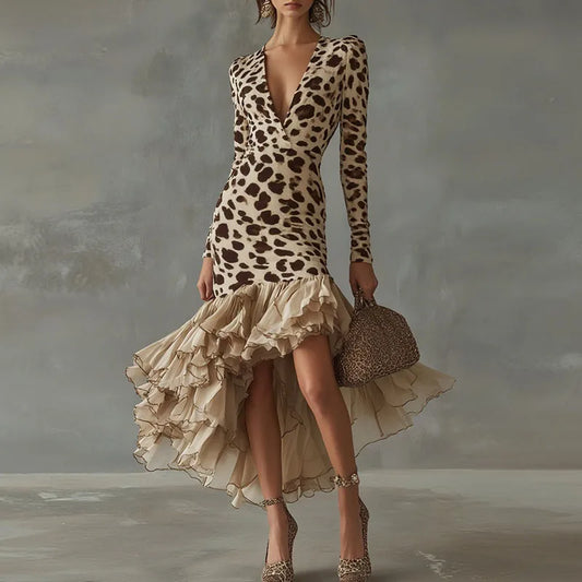 Vestido Leopardo Glamour