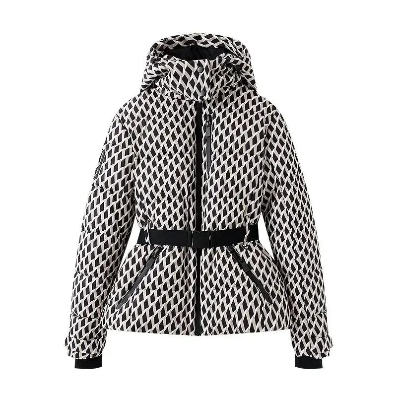Chaqueta Geométrica Warm