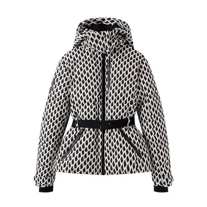 Chaqueta Geométrica Warm