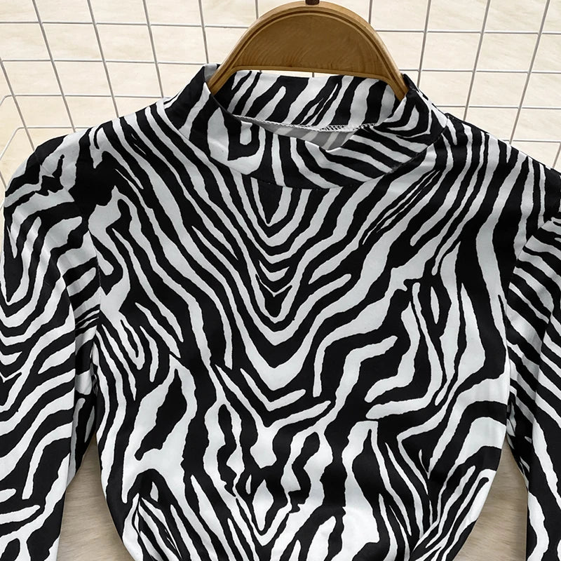 Vestido Diva Monochrome