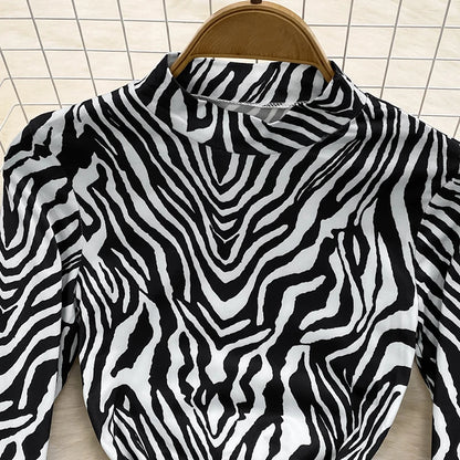 Vestido Diva Monochrome