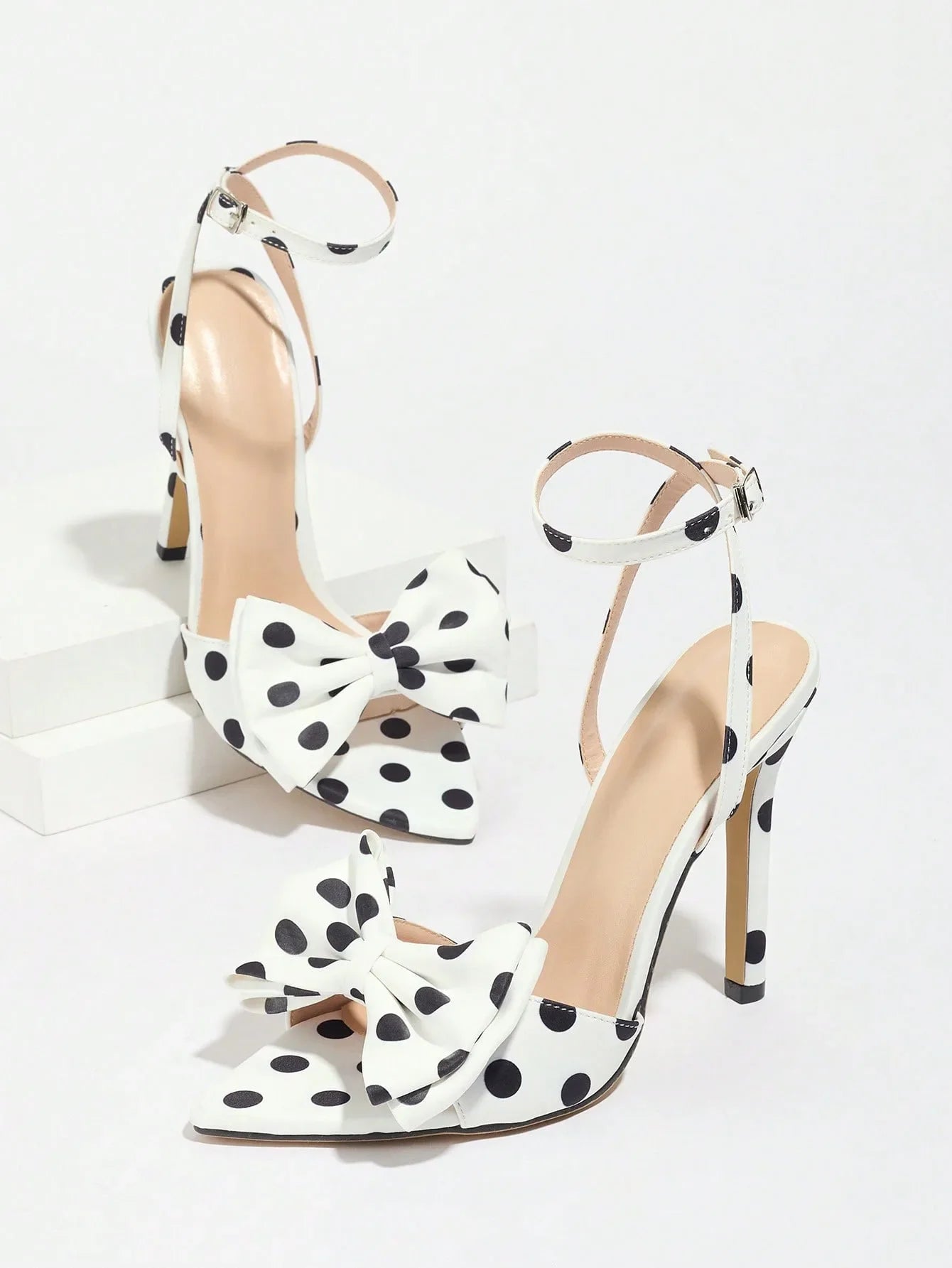 Chic Polka Dot Sandals