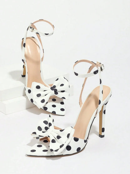 Chic Polka Dot Sandals