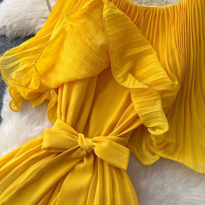 Pleated Beauty Dress