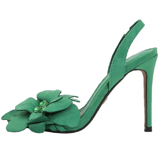 Tacones Flor Chic