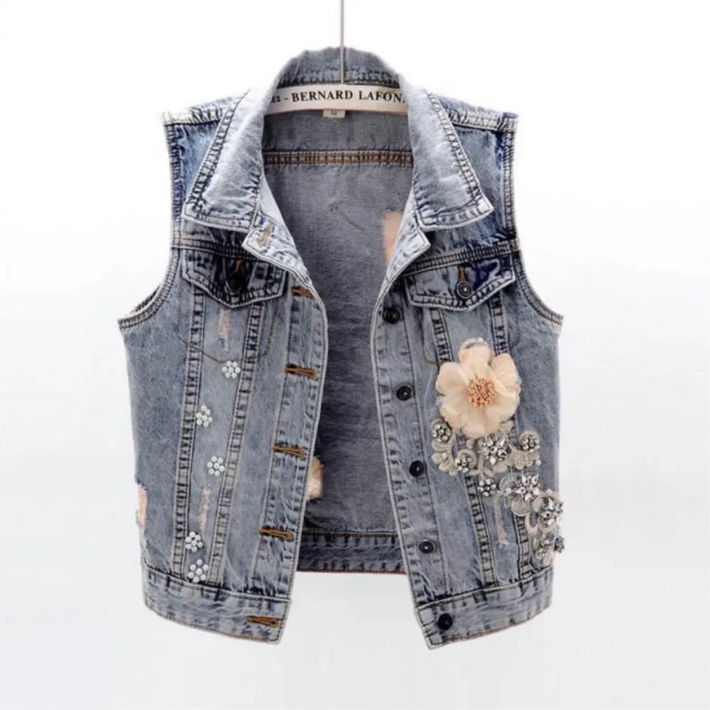 Chaleco Denim Artiste