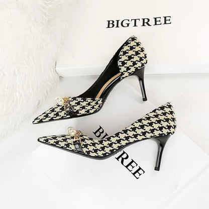 Tacones Perla Chic