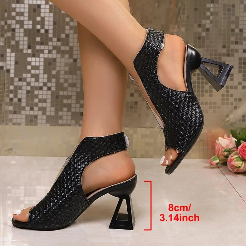 Bella Geometric Sandals