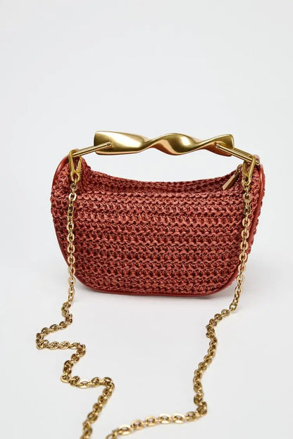 Bolso Luna Dorada