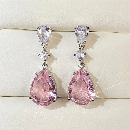 Pink Aura Earrings