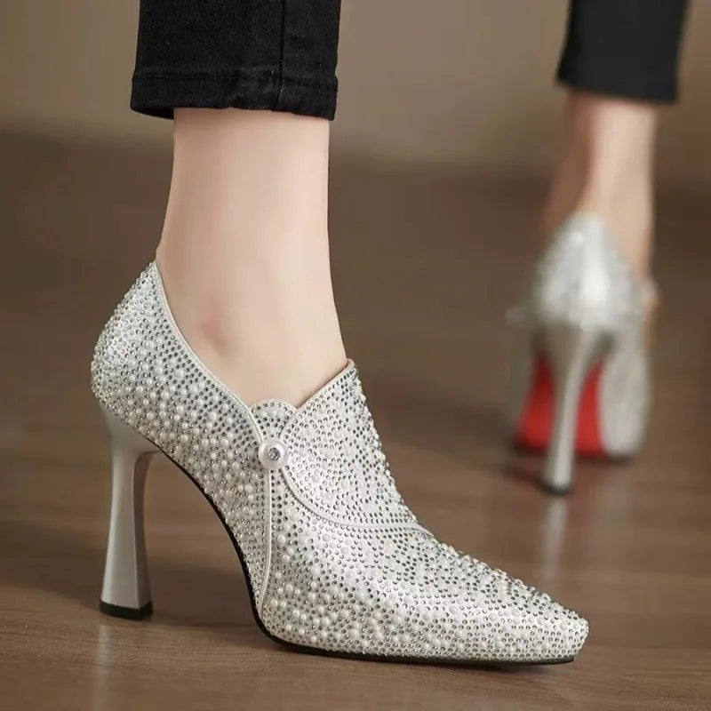 Real Pearl Stiletto