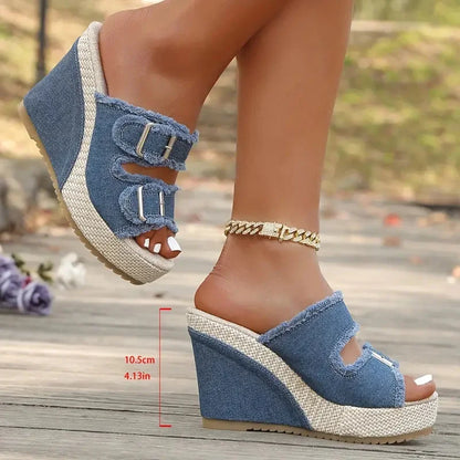 Sandalias Doble Hebilla