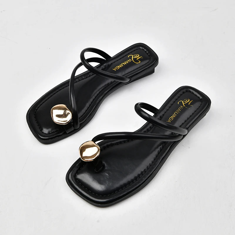 Sandalias Lujo Minimal