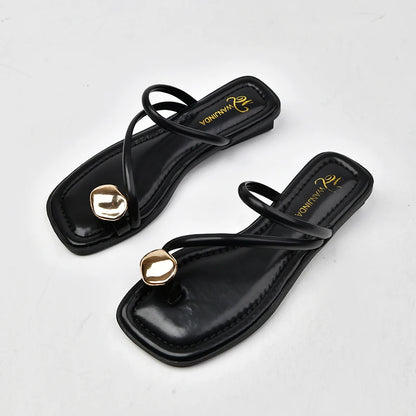 Sandalias Lujo Minimal