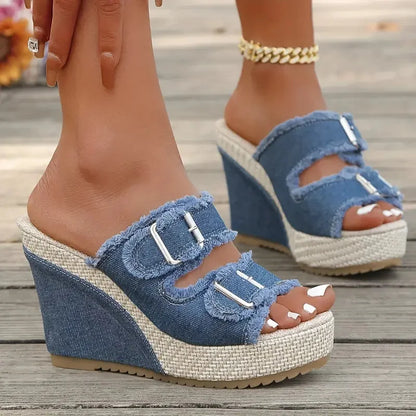 Sandalias Doble Hebilla