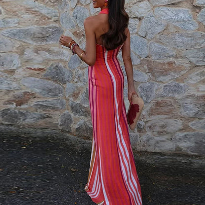Vestido Cóctel Tropical