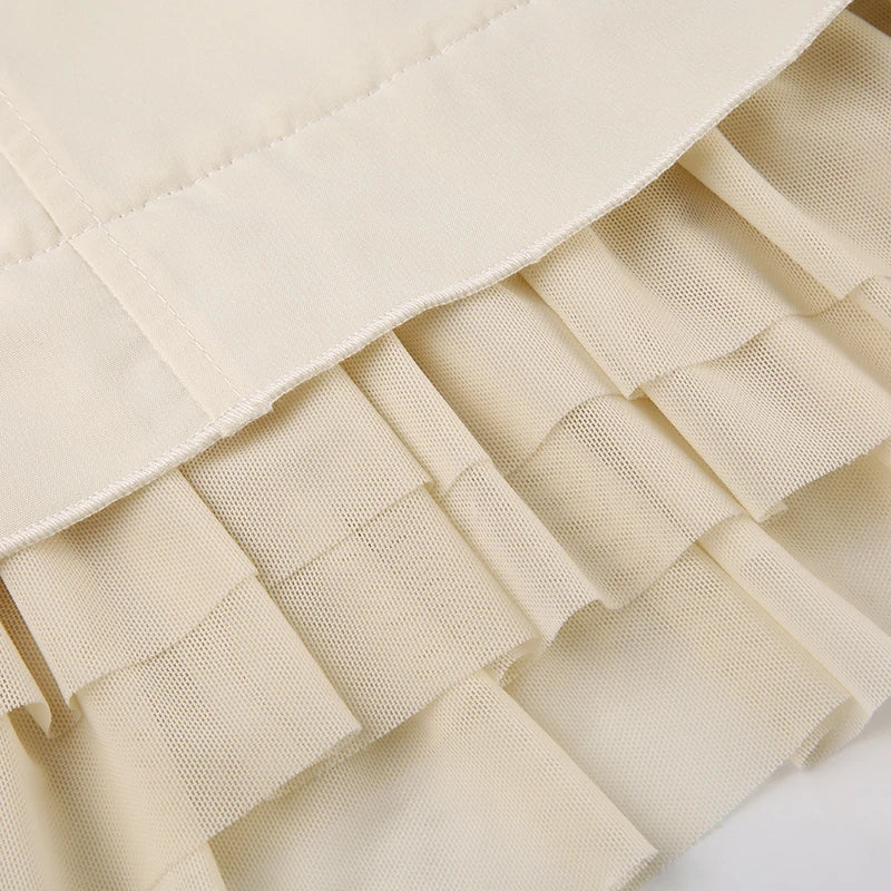 Shorts de Volantes en Capas