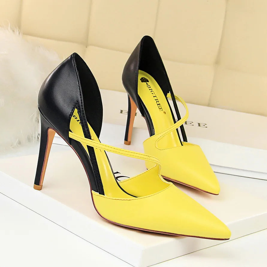 Diva Two-Tone Sandals