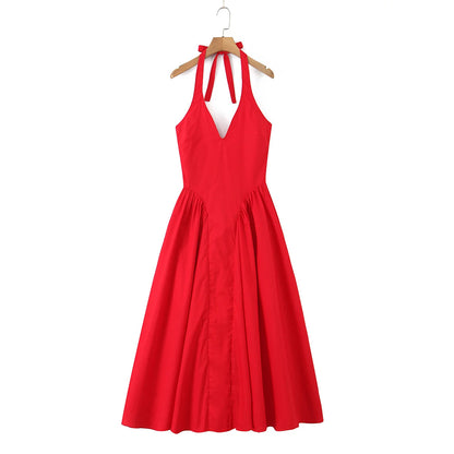Vestido Bella Carmesí